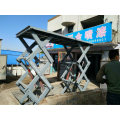 Fixed vertical upright goods elevator scissor lift with high quality